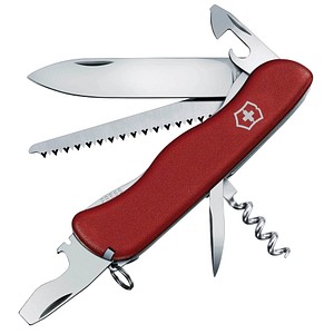 VICTORINOX Schweizer Taschenmesser Forester rot
