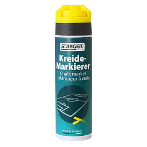 STANGER Kreide-Markierer Markierungsspray gelb 500,0 ml, 1 St.