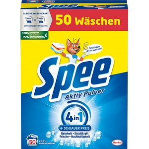 Spee Aktiv Pulver 4in1 Waschmittel Pulver, 2,5 kg