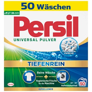 Persil UNIVERSAL PULVER TIEFENREIN Waschmittel Pulver, 3,0 kg