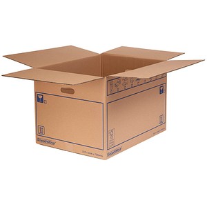 10 Bankers Box Umzugskartons SmoothMove Standard 70,5 x 45,0 x 33,0 cm