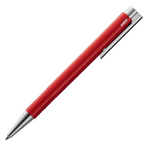 LAMY Kugelschreiber logo M+ rot, Schreibfarbe: blau, 1 St.