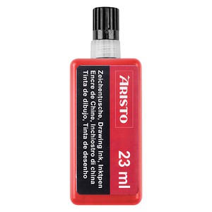 ARISTO Zeichentusche rot 23,0 ml, 1 St.