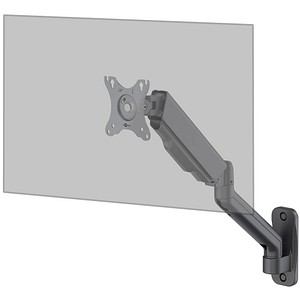 goobay Monitor-Halterung 70820 schwarz für 1 Monitor , Wandhalterung