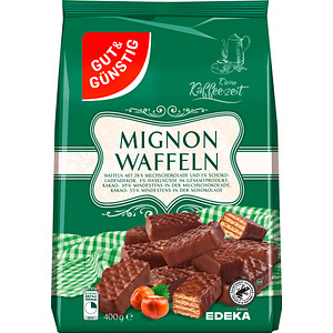 GUT&GÜNSTIG Mignonwaffeln Kekse 400,0 g
