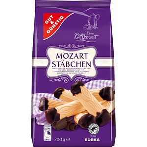 GUT&GÜNSTIG Mozartstäbchen Kekse 200,0 g