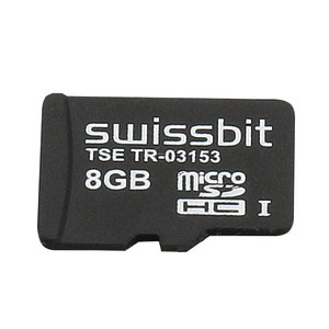 OLYMPIA Speicherkarte TSE swissbit (607663), 8 GB, 1 St.