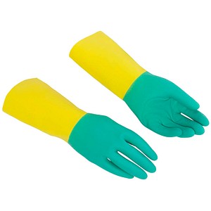 vileda® PROFESSIONAL unisex Gummihandschuhe HeavyWeight - Der Robuste gelb Größe S, 1 Paar