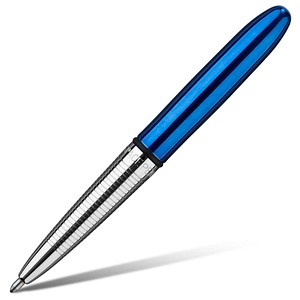 fisher SPACE PEN® Kugelschreiber Bullet Space Pen Lack Pastel Blueberry blau/silber, Schreibfarbe: schwarz, 1 St.