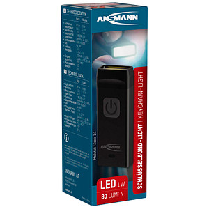 ANSMANN KL80R LED Taschenlampe schwarz, 1 St.