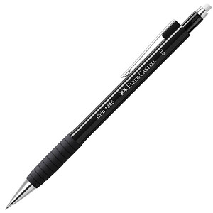 FABER-CASTELL GRIP 1345 Druckbleistift schwarz B 0,5 mm, 1 St.