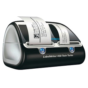 DYMO LabelWriter 450 Twin Turbo Etikettendrucker schwarz, silber