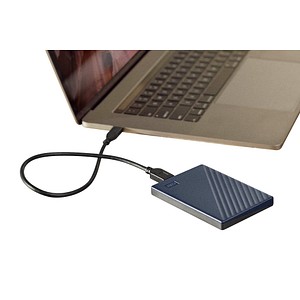 Western Digital My Passport for Mac 5 TB externe HDD-Festplatte blau