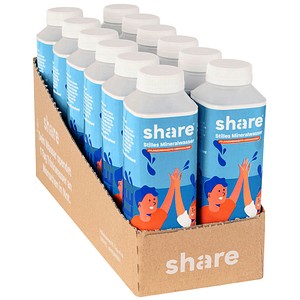 share Mineralwasser still 12x 0,5 l