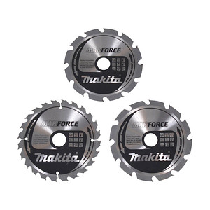 makita B-33906 MAKFORCE Kreissägeblätter-Set 3-teilig, 1 Set