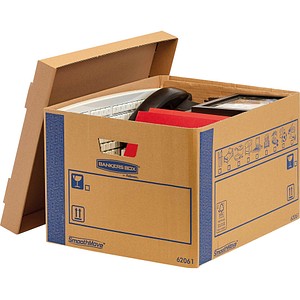Bankers Box Umzugskartons SmoothMove Prime 46,4 x 39,0 x 29,4 cm, 5 St.