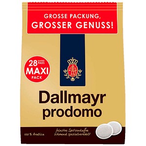 Dallmayr prodomo Kaffeepads, Arabicabohnen 28 Stück