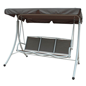 Garden Pleasure Hollywoodschaukel ANNA grau Stahl