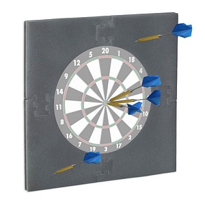 relaxdays Dartboard-Surround grau