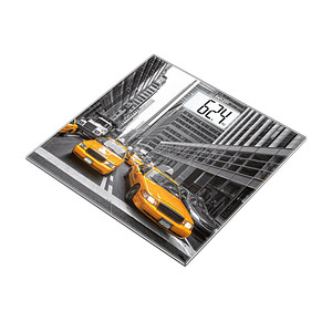 beurer Personenwaage GS 203 New York grau für max. 150,0 kg