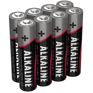 8 ANSMANN Batterien Red Alkaline Micro AAA 1,5 V