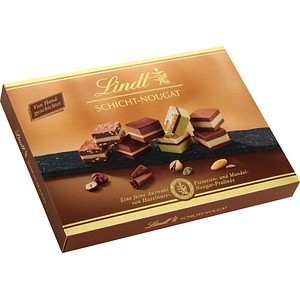 Lindt SCHICHT-NOUGAT Pralinen 12 St./ 125,0 g