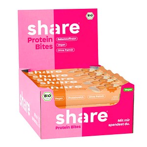 share Bio Protein Bites Salted Peanut Proteinriegel 15 Riegel