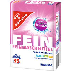 GUT&GÜNSTIG FEIN Waschmittel Pulver, 1,75 kg