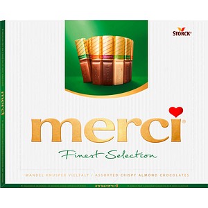 merci® Finest Selection MANDEL KNUSPER VIELFALT Pralinen 20 St./250,0 g