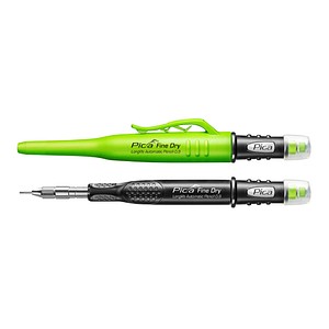 Pica Fine Dry 7070 Tieflochmarker-Bleistift grün HB 0,9 mm, 1 St.