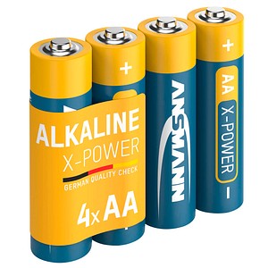 ANSMANN Batterien X-POWER Alkali-Mangan Mignon AA 1,5 V, 4 St.