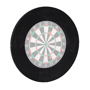 relaxdays Dartboard-Surround R7 schwarz