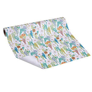 JUNG SCHÖNER VERPACKEN Geschenkpapier Garden Blumen mehrfarbig, 20,0 m