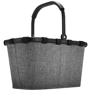 reisenthel® Einkaufskorb carrybag twist silver Kunstfaser grau