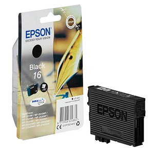 EPSON 16 / T1621 (Füller) schwarz Druckerpatrone