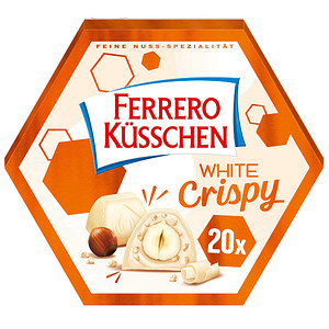 FERRERO KÜSSCHEN White Crispy Pralinen 20 St./172,0 g