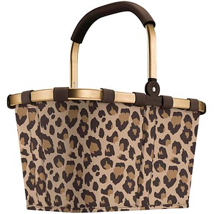 reisenthel® Einkaufskorb carrybag frame leo macchiato Kunstfaser leo macchiato