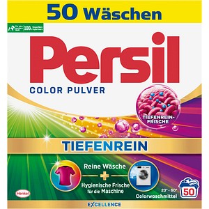 Persil COLOR PULVER TIEFENREIN Waschmittel Pulver, 3,0 kg