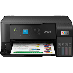 EPSON EcoTank ET-2840 3 in 1 Tintenstrahl-Multifunktionsdrucker schwarz