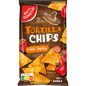 GUT&GÜNSTIG Tortilla Paprikageschmack Chips 300,0 g