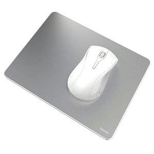 hama Mousepad Aluminium silber