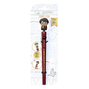 BlueSky Kugelschreiber Harry Potter - Fidget Pen inkl. Sammelfigur rot, Schreibfarbe: schwarz, 1 St.