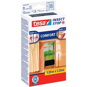 tesa Fliegengitter Insect Stop Comfort anthrazit 1,2 x 2,2 m