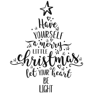 Rayher Motivstempel Tannenbaum 6,0 x 7,0 cm, 1 St.