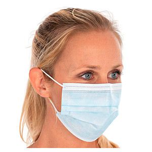 HYGOSTAR medizinischer Mundschutz DIN EN 14683 Typ II, 50 St.