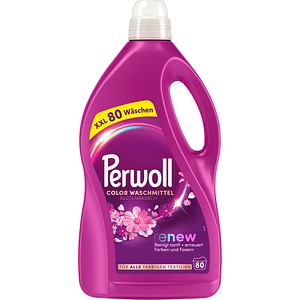 Perwoll COLOR BLÜTENRAUSCH renew Waschmittel flüssig, 4 l