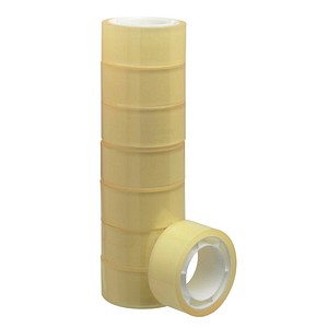 WIHE-lux Klebefilm transparent 18,0 mm x 10,0 m 8 Rollen