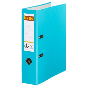 bene No.1 Power Ordner türkis Kunststoff 8,0 cm DIN A4, 1 St.