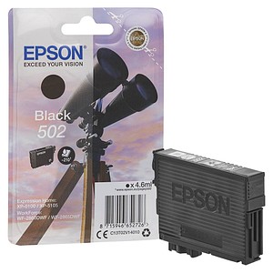 EPSON 502/T02V14 (Fernglas) schwarz Druckerpatrone