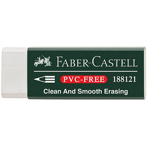 FABER-CASTELL Radiergummi weiß, 1 St.